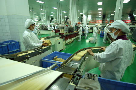 方便面生產(chǎn)線 方便面生產(chǎn)線