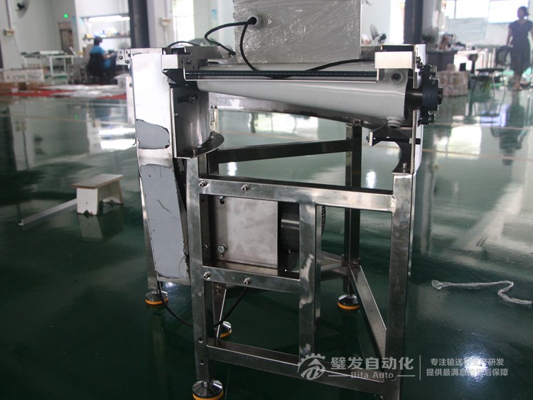 整機不銹鋼白色食品級皮帶90度轉彎機 整機不銹鋼白色食品級皮帶90度轉彎機